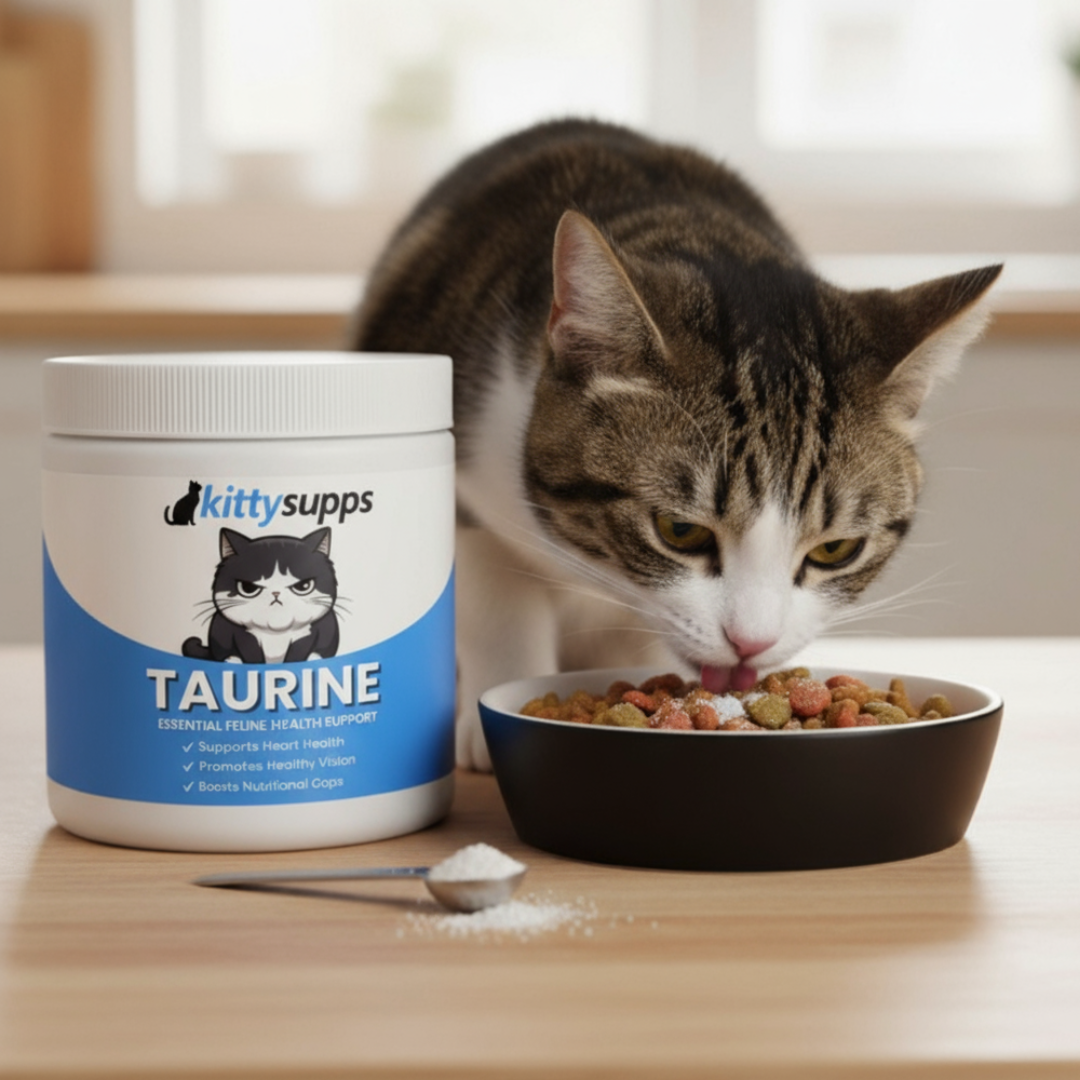 Stop the Silent Deficiency Before You See the Signs with KittySupps Taurine Supplement